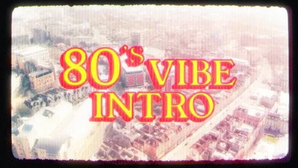 Videohive 80s Vibe Intro 48599752