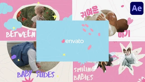 Videohive Baby Slides for After Effects 48694996