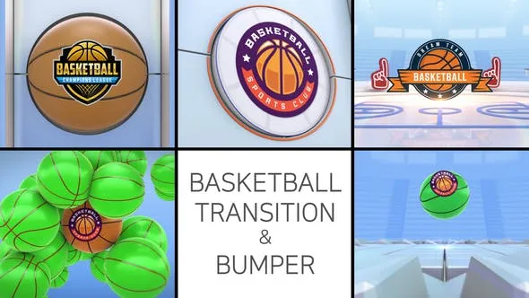Videohive Basketball Logo Transition & Bumper 47887152
