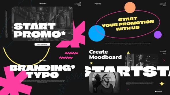 Videohive Branding Typo Slides 48525188