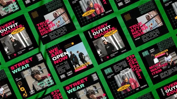 Videohive Godey Modern Fashion Instagram Posts 48583066