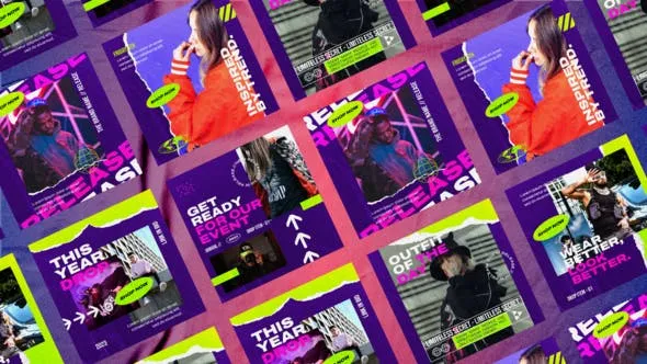 Videohive Goody Grunge Hypebeast Posts 48466992