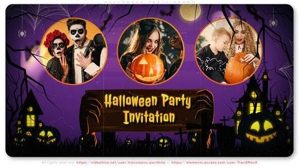 Videohive Halloween Party Promo 48478425