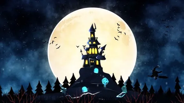 Videohive Happy Halloween Intro 48561331