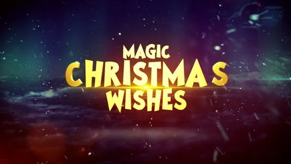 Videohive Magic Christmas Wishes 2024 48760007