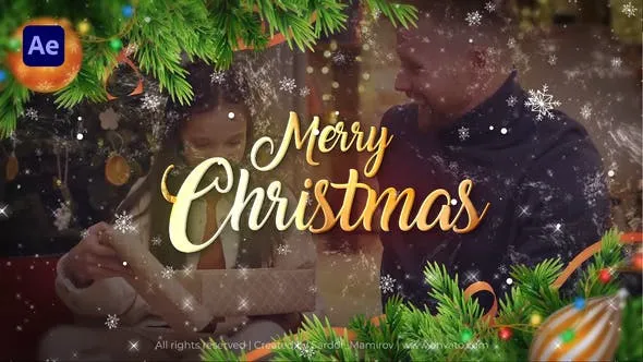Videohive Merry Christmas Slideshow 48694159