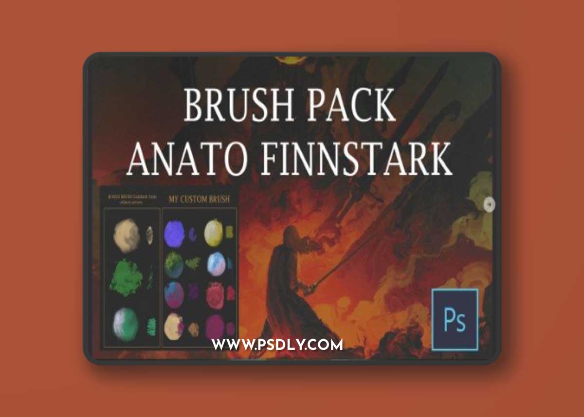 Artstation - Anato Finnstark - Photoshop Brush Pack 1-3