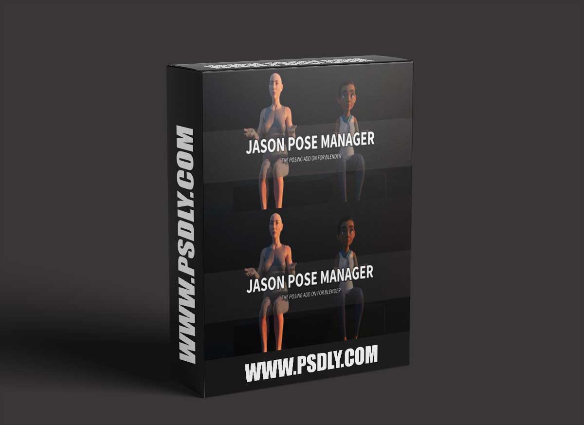 Blender Market - Jason Pose Manager Basic v1.03