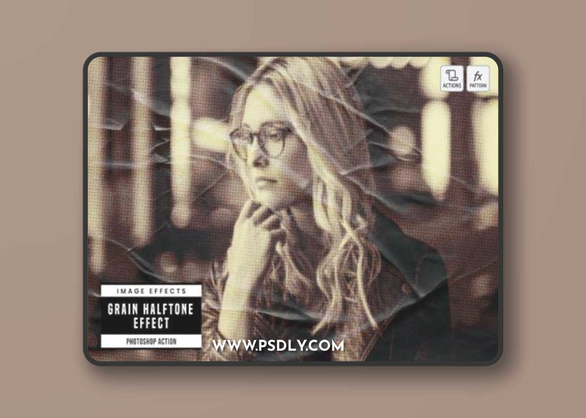 Grain Halftone Effect