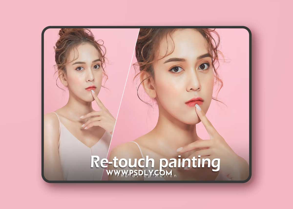 Retouch Painting Photoshop Action MDFMV24