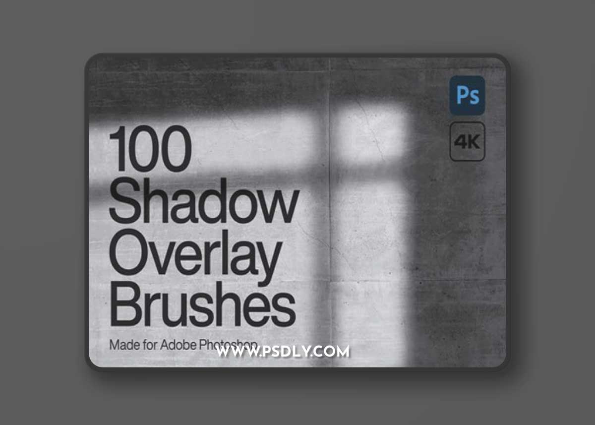 Shadow Overlay Brushes [4K] for Photoshop