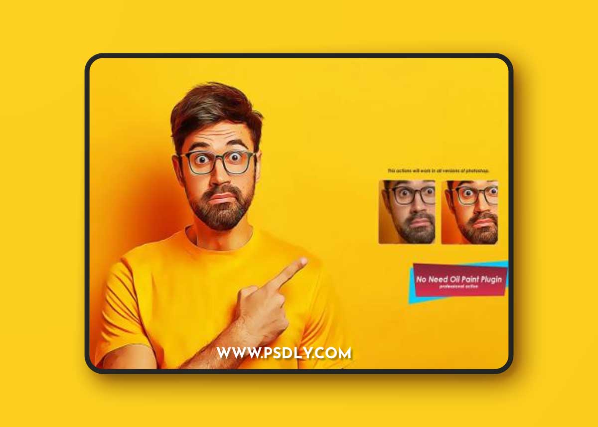 Vector Oil Painting Action v.2