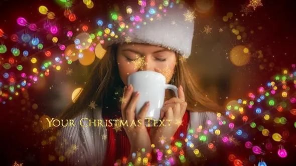 Videohive Christmas Lights Promo 42315841