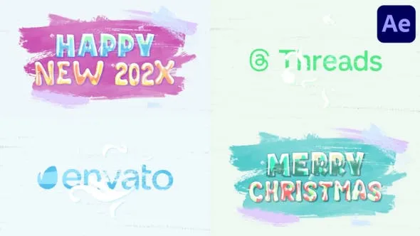 Videohive Happy New Year Logo for After Effects 48998700