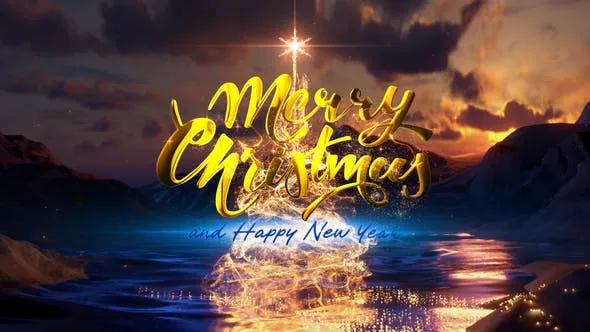 Videohive Magical Christmas Intro 49084464