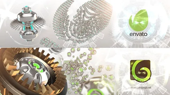 Videohive Sci Fi Swarm Microbot Logo Reveal 12051656