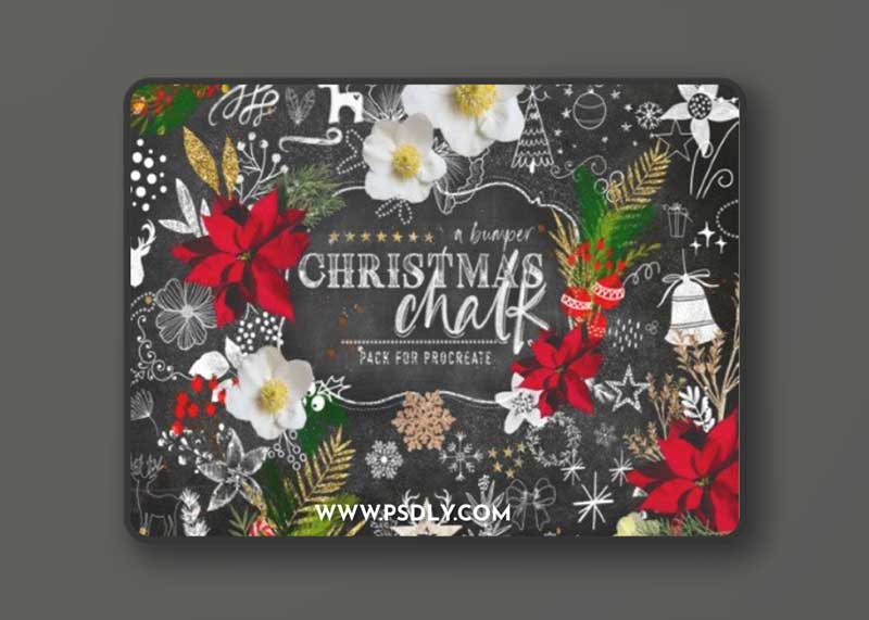 Christmas Procreate Brushes Bundle
