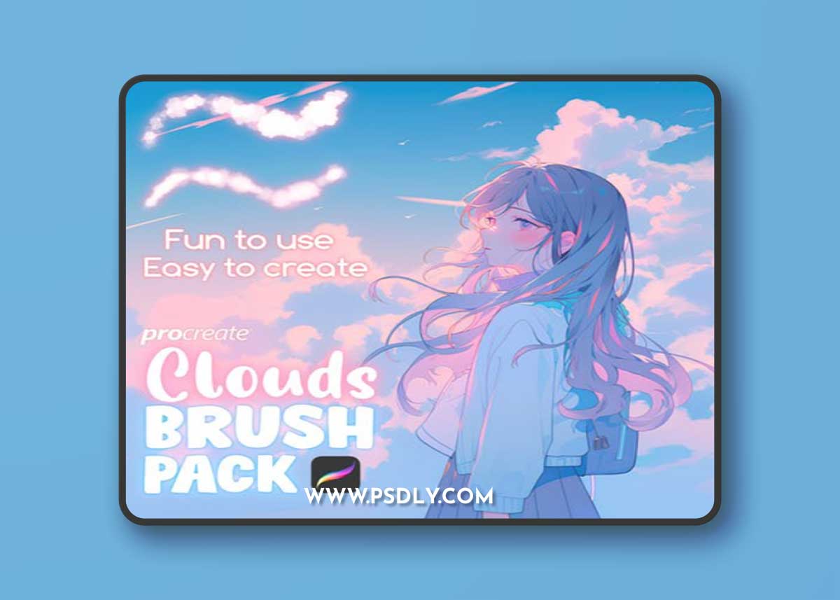 Clouds Brushes Pack for Procreate
