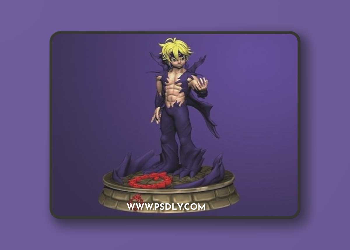 Meliodas Assault Mode – 3D Print Model
