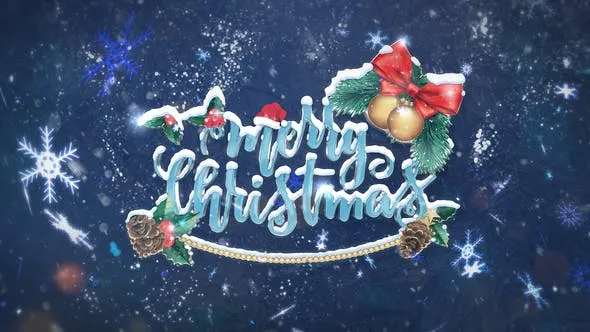 Videohive Christmas Logo 49606409