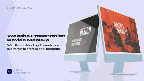 Videohive Web Promo Mockup Presentation 48137324