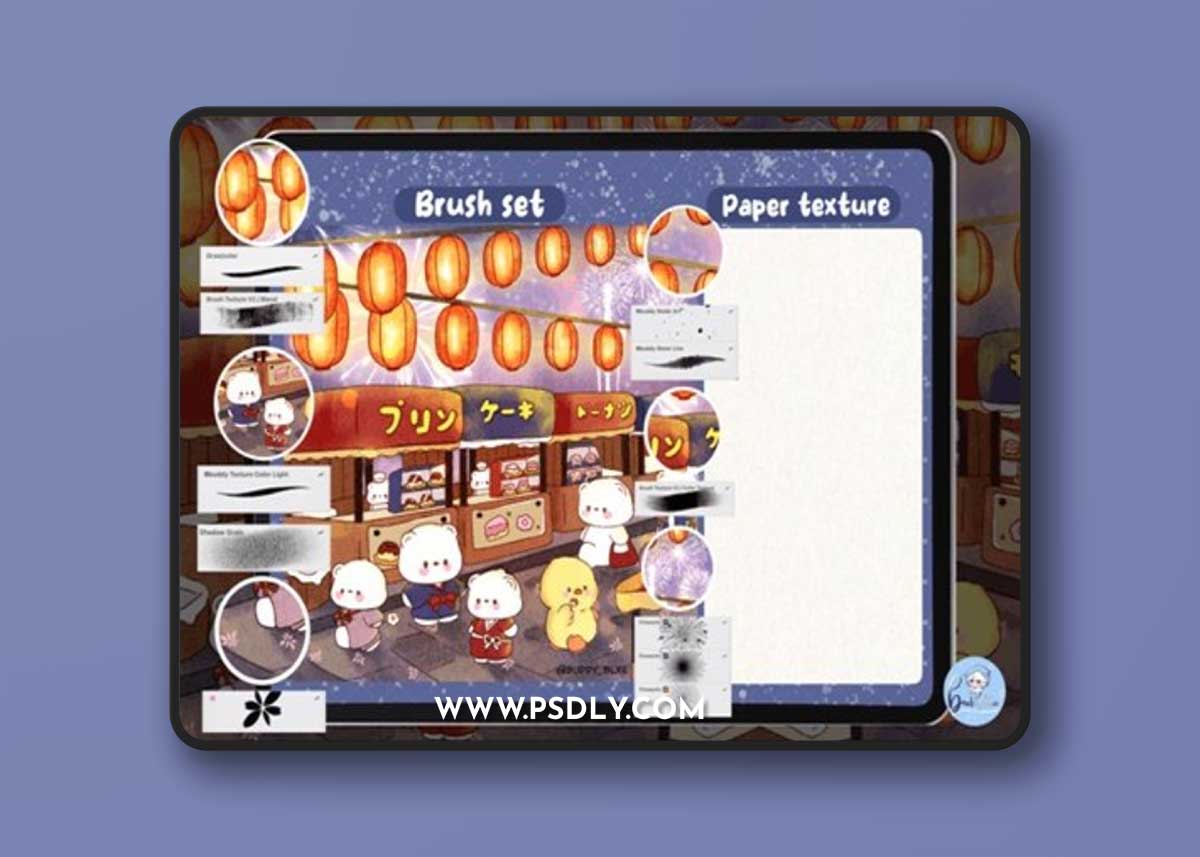 26 Brush Set / Texture for Procreate V2 88789094