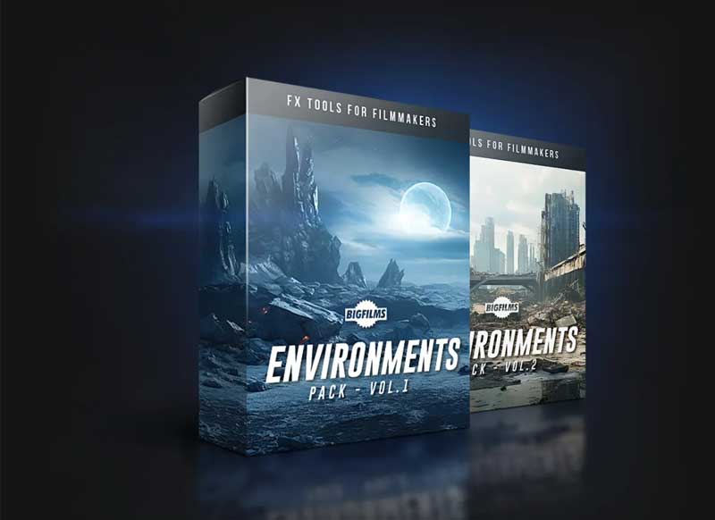 Bigfilms – ENVIRONMENTS Pack (Bundle – Vol. 1+2)