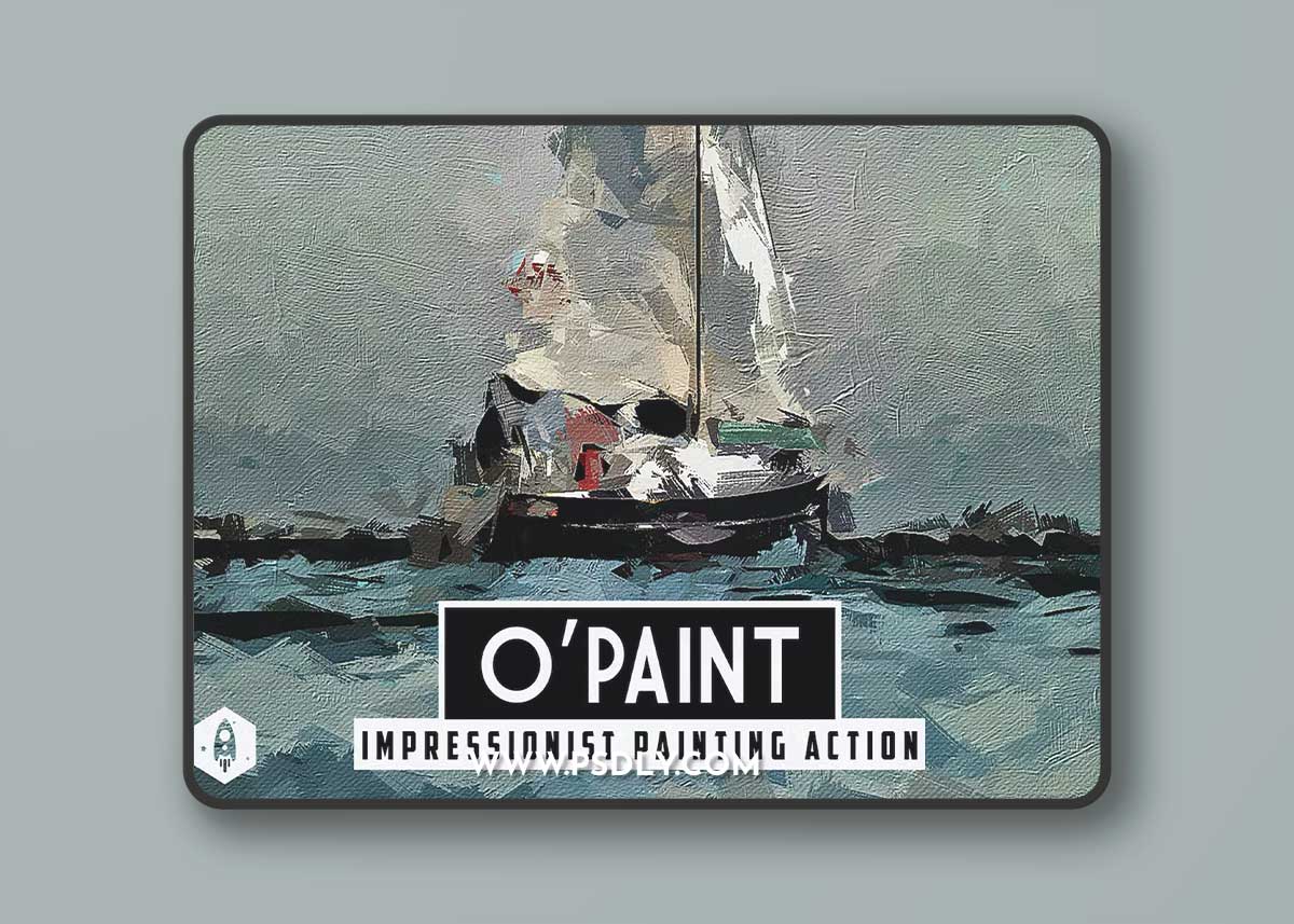 O'Paint Impressionist Oil Paint Action 4PPXRP3