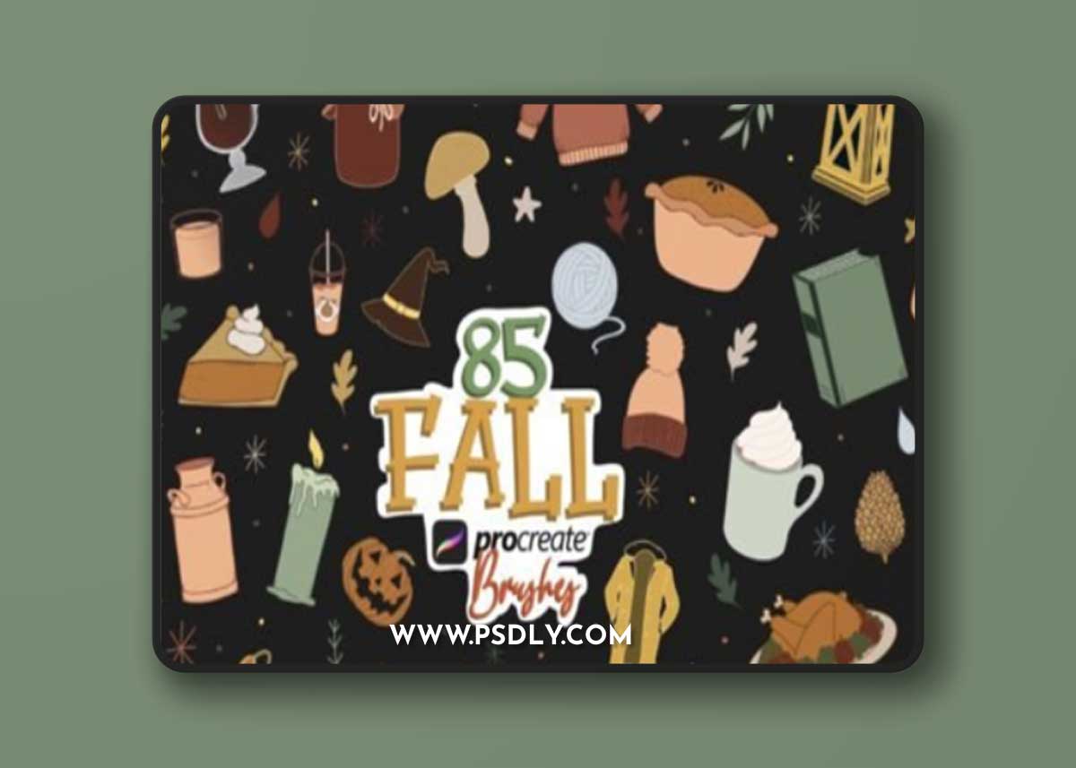 Procreate Fall Doodle Brushes