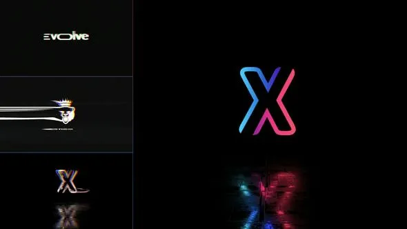 Videohive Glitch Logo 50409907