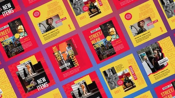 Videohive Nebula Urban Streetwear Posts 50119832