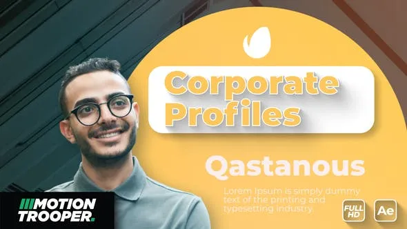 Videohive Rounded Corporate Profile 50822925