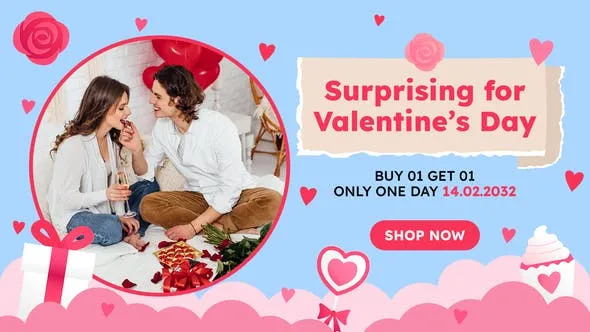 Videohive Valentines Day Sale Promo 50188920