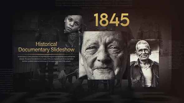 Videohive Historical Documentary Slideshow 51435503