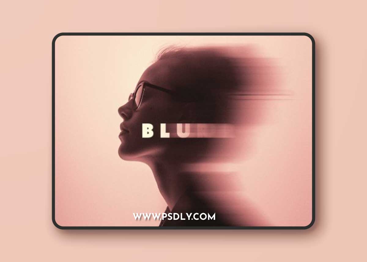 Motion Blur Style Photo Effect