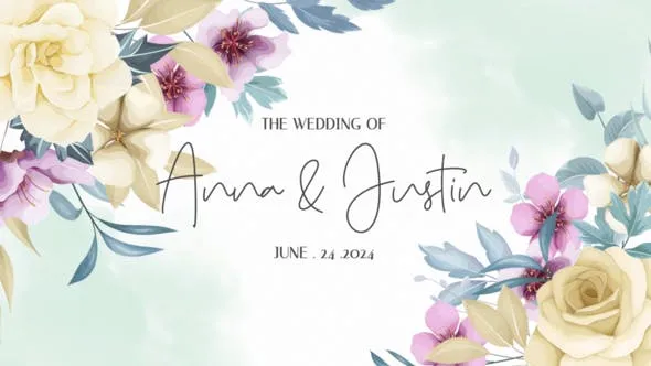 Videohive Romantic Wedding Invitation 51575242