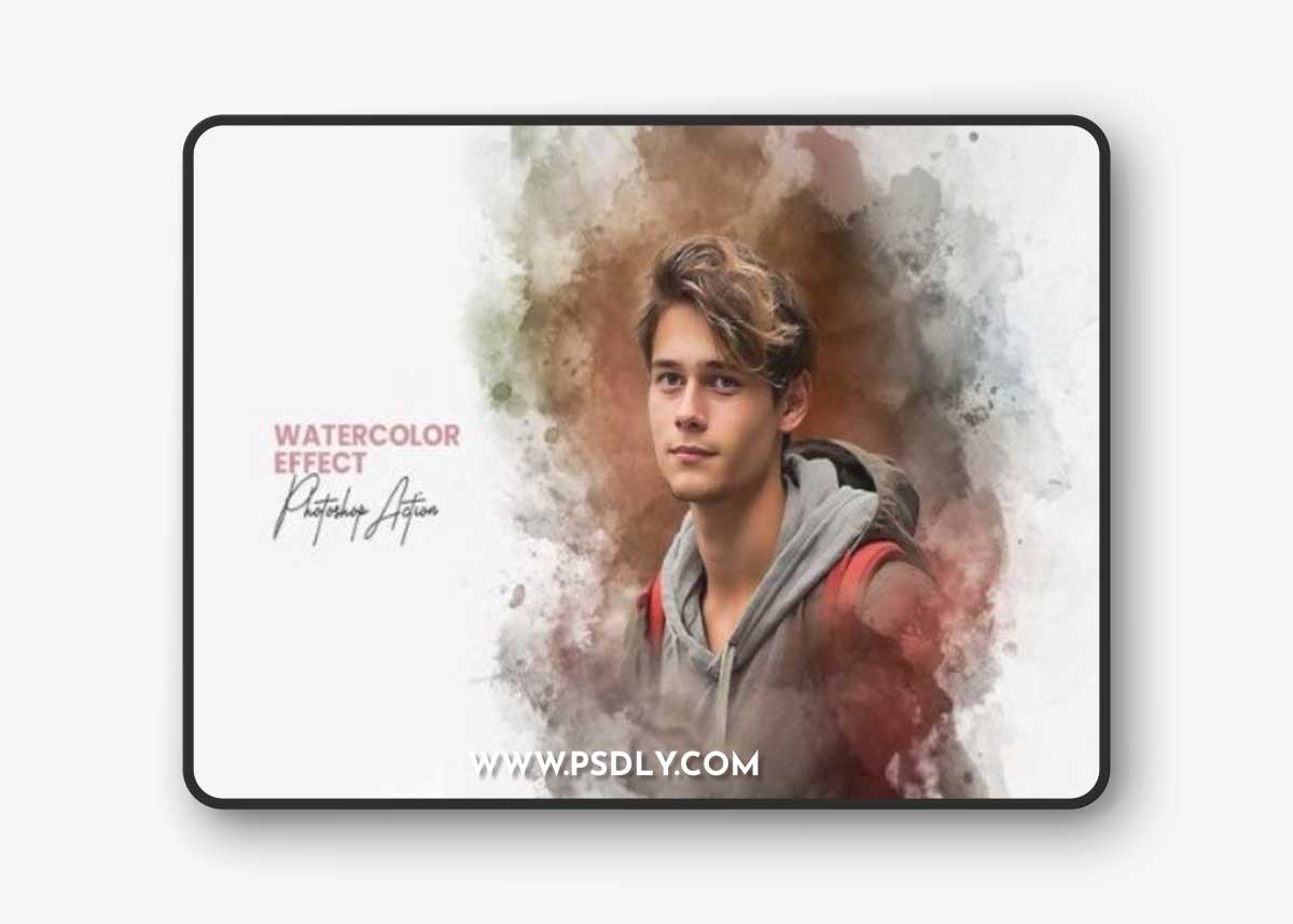 Watercolor Effect Photoshop Action