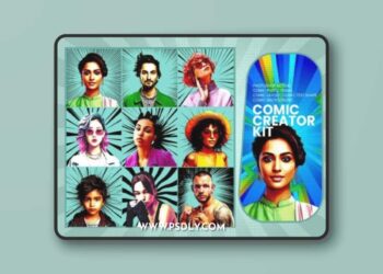 Comic Creator Kit Photoshop Action