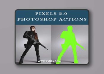 Pixels 2.0 - Photoshop Actions