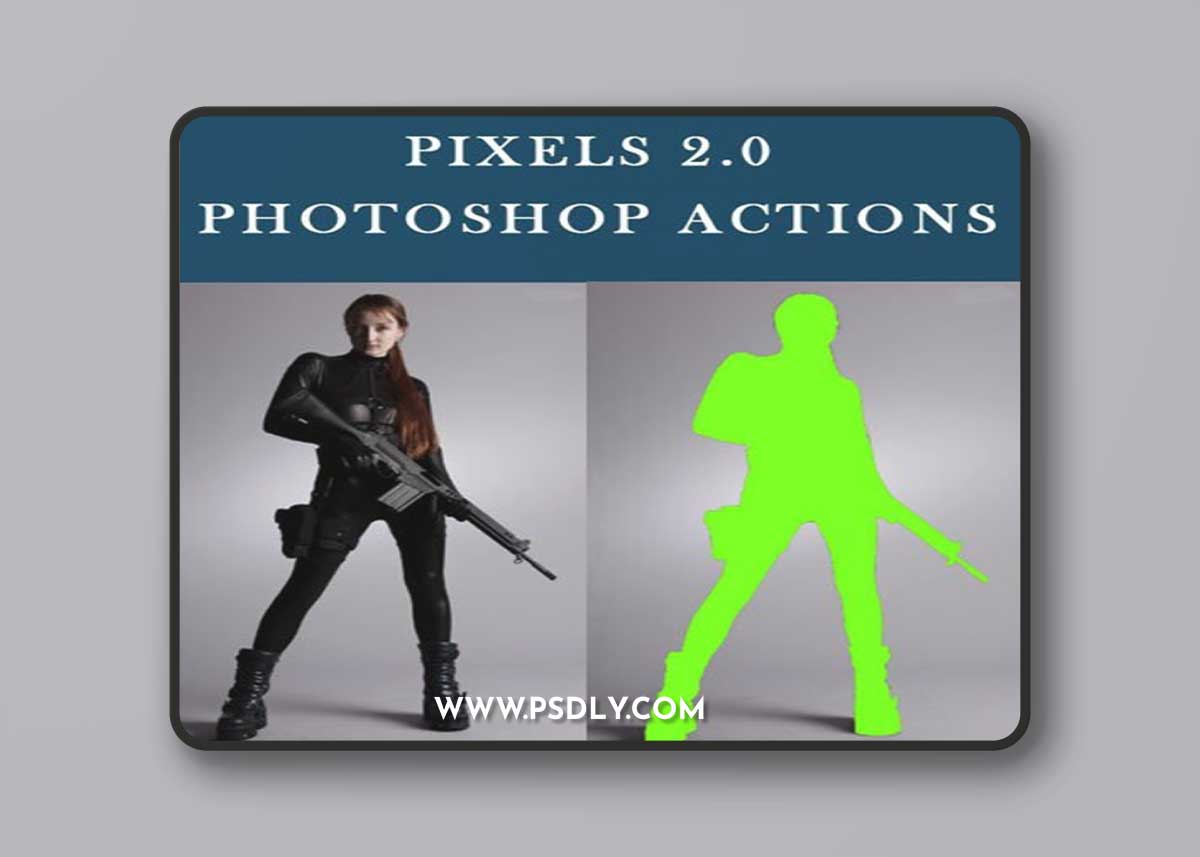 Pixels 2.0 - Photoshop Actions