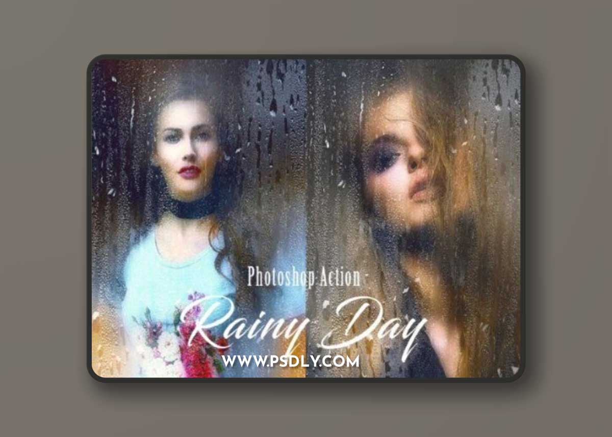 Rainy Day Photoshop Action