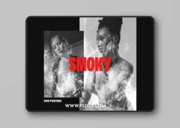 Smoky Poster Photo Effect