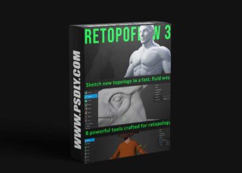 RetopoFlow v4.0.1 For Blender