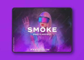 Smoke Creative Modern Photo Effect