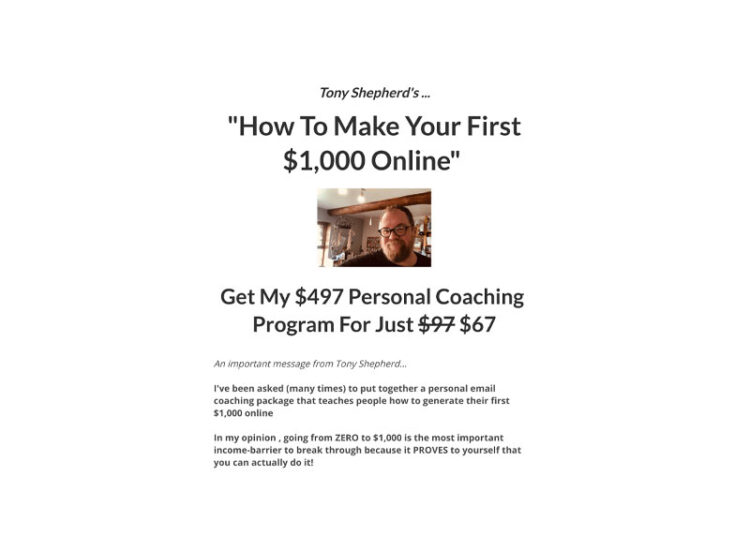 Tony Shepherd – Seven Strategies 1 Tony Shepherd – Seven Strategies