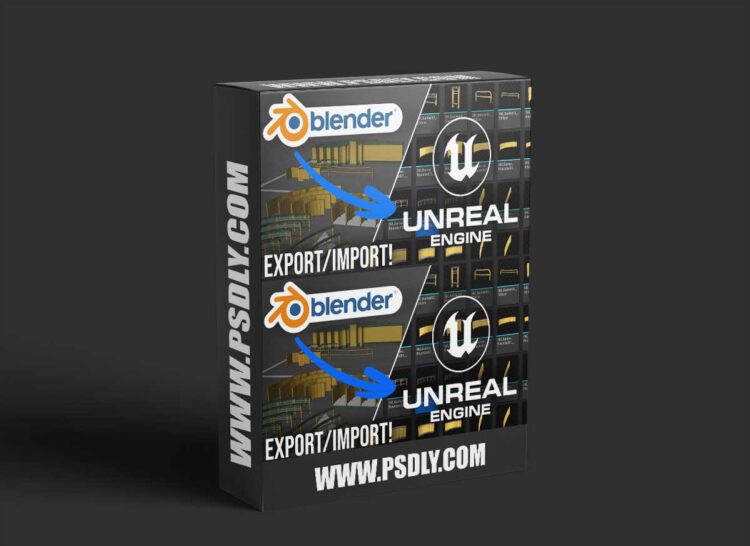 Blender For Unreal Engine v4.4.4 1 Blender For Unreal Engine v0.4.3
