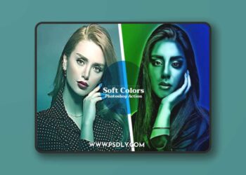 Soft Colors Actions for Photoshop