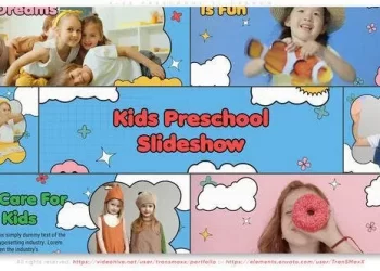 Videohive Kids Preschool Slideshow 53256640