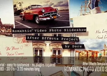 Videohive Romantic Photo Video Slideshow 11876116