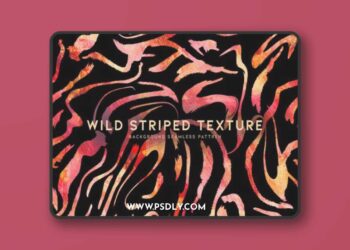 Wild Striped Texture